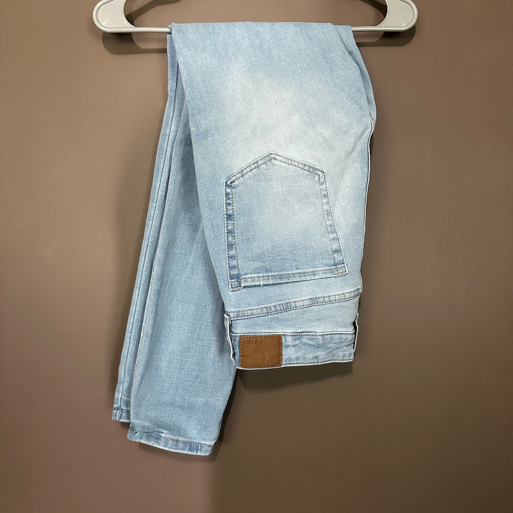 Aeropostale Blue Skinny Jeans